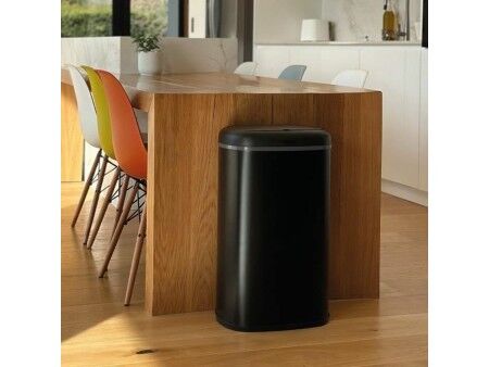 Kosz na śmieci Kitchen Move Czarny Stal nierdzewna 58 L