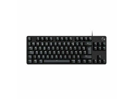 Klawiatura Logitech G413 TKL SE USB Czarny Podświetlenie Gaming AZERTY