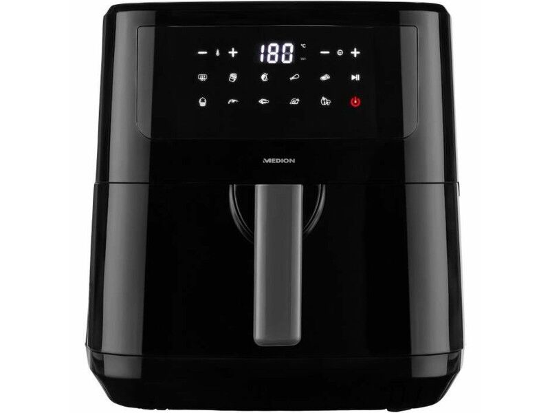 Frytkownica na gorące powietrze Medion MD11750 Czarny 2150 W 6,8 L Frytkownica na gorące powietrze Medion MD11750 Czarny 2150 W 6,8 L