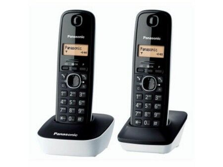 Telefon Bezprzewodowy Panasonic KX-TG1612 Bursztyn Czarny/Biały