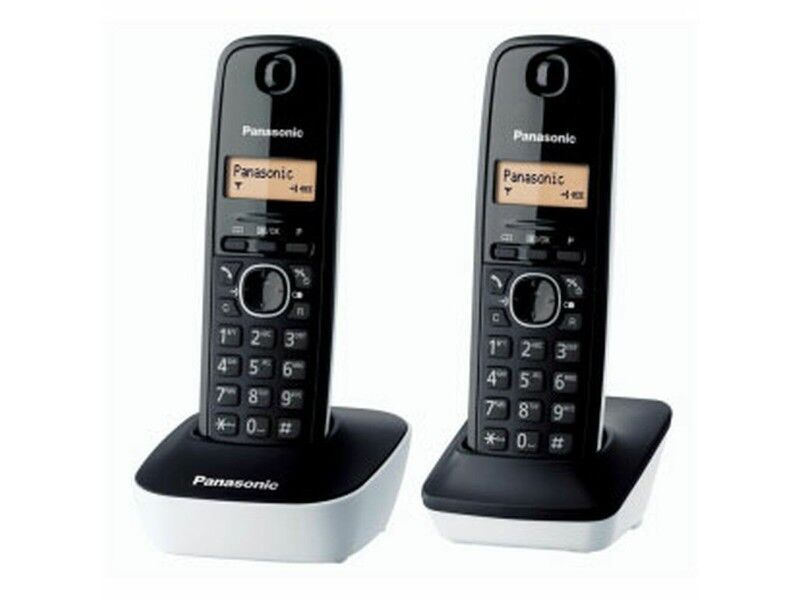 Telefon Bezprzewodowy Panasonic KX-TG1612 Bursztyn Czarny/Biały