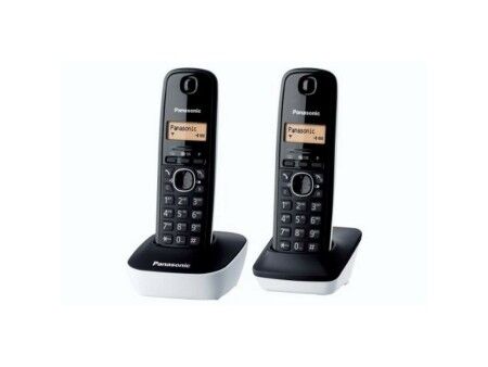 Telefon Bezprzewodowy Panasonic KX-TG1612 Bursztyn Czarny/Biały