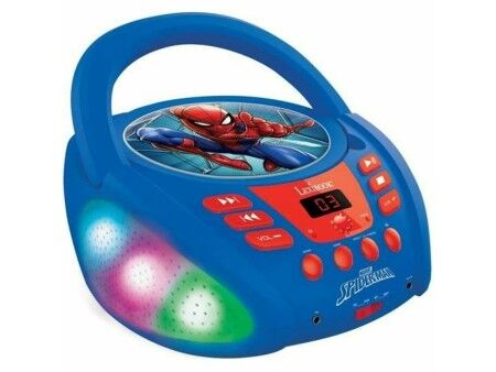 Odtwarzacz Lexibook Spider-Man Światło LED CD Dziecięcy Bluetooth Bluetooth 5.0
