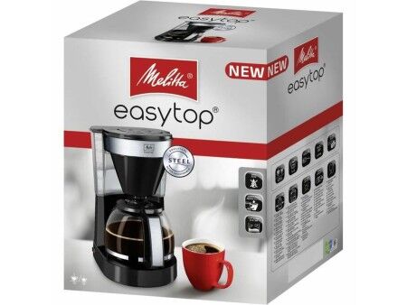 Ekspres do Kawy Melitta Easy Top II 1023-04 1050 W Czarny 1050 W 1,25 L 900 g