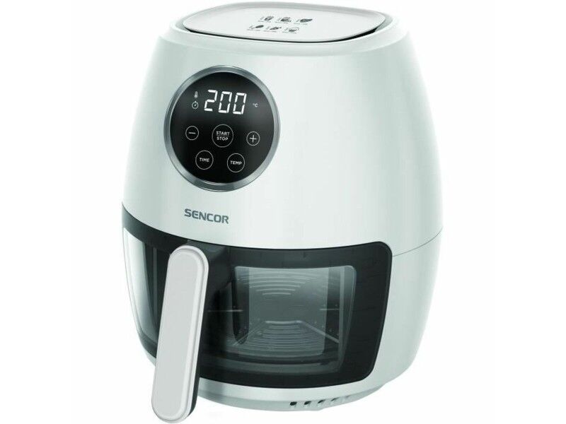 Frytkownica na gorące powietrze Sencor SFR 5340WH Biały 1300 W 3,5 L Frytkownica na gorące powietrze Sencor SFR 5340WH Biały 1300 W 3,5 L