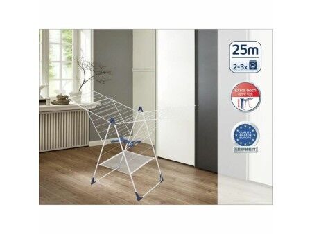 Stojak do suszenia prania Leifheit Roma Classic Flex 250 Biały Plastikowy