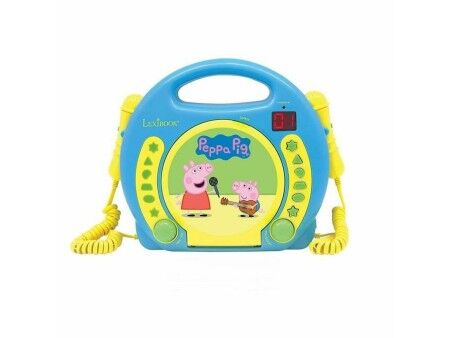 Odtwarzacz Lexibook Peppa Pig CD Mikrofonem Karaoke x 2