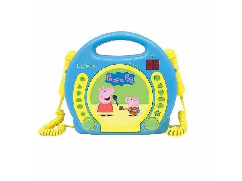 Odtwarzacz Lexibook Peppa Pig CD Mikrofonem Karaoke x 2