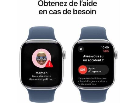 Smartwatch Apple Watch Series 10 Niebieski Srebrzysty
