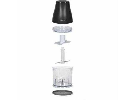 Młynek do Mięsa Livoo Chopper Czarny 400 W Stal nierdzewna