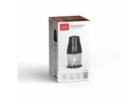 Młynek do Mięsa Livoo Chopper Czarny 400 W Stal nierdzewna