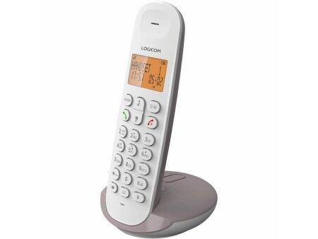 Telefon Bezprzewodowy Logicom ILOA 155T SOLO Brązowy Szary Taupe