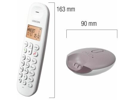 Telefon Bezprzewodowy Logicom ILOA 155T SOLO Brązowy Szary Taupe