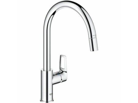Kran jednouchwytowy Grohe StartLoop Kształt C Mosiądz