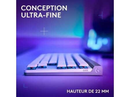 Klawiatura Bluetooth Logitech G515 Biały
