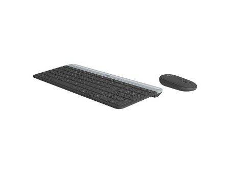 Klawiatura i Myszka Logitech 920-009190 Czarny Szary Francuski AZERTY
