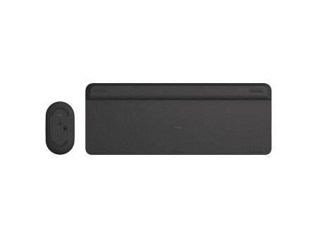 Klawiatura i Myszka Logitech 920-009190 Czarny Szary Francuski AZERTY