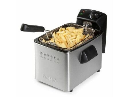 Frytkownica DOMO DO465FR 4 L 3000 W Srebrzysty Stal