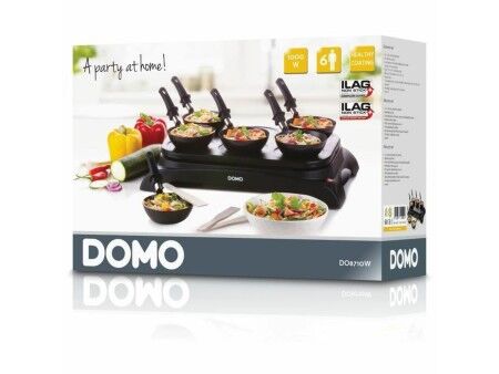 Patelnia Wok DOMO DO8710W 1000W Czarny