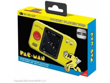 Przenośna konsola do gier My Arcade Pocket Player PRO - Pac-Man Retro Games Żółty