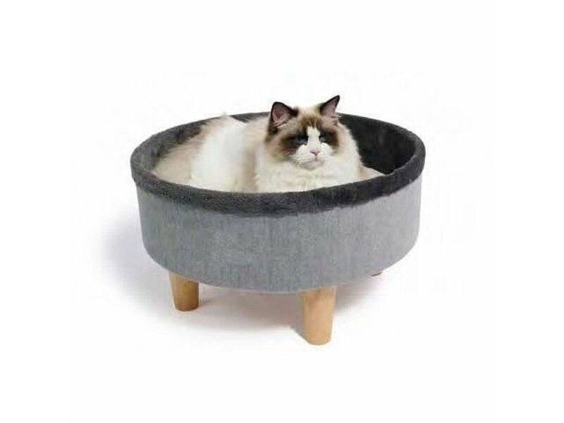 Legowisko dla Kota MPETS ROUND Szary 47 x 47 x 26 cm