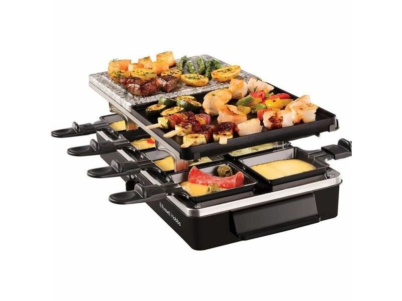 Ptelnia do Grilla Russell Hobbs Raclette Czarny