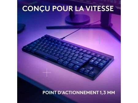 Klawiatura Logitech G515 TKL Czarny AZERTY