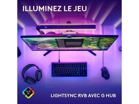 Klawiatura Logitech G515 TKL Czarny AZERTY