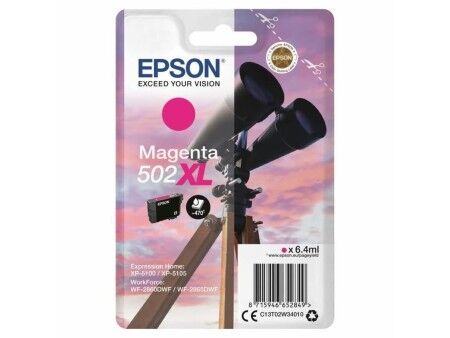 Oryginalny Wkład Atramentowy Epson Twin XL 502 Magenta