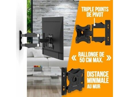 Uchwyt na TV Nanook Full Motion Tilt 43" 19"