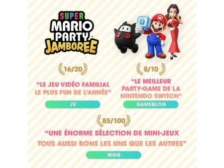 Gra wideo na Switcha Nintendo Super Mario Party : Jamboree