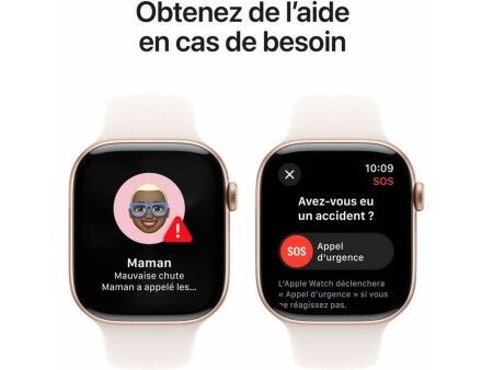 Smartwatch Apple Watch Series 10 Różowo-złoty 46 mm