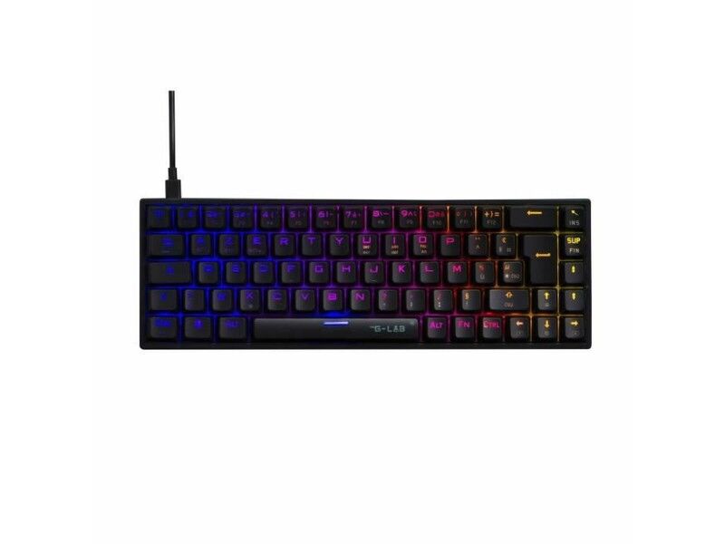 Klawiatura The G-Lab KEYZ TITAN Biały