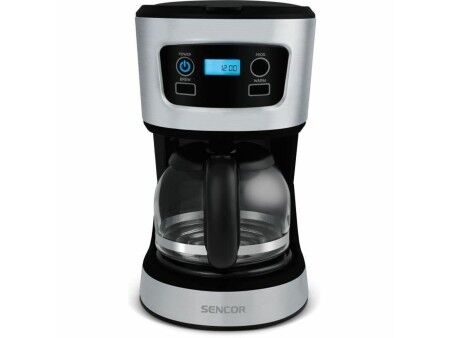 Ekspres do Kawy Przelewowy Sencor SCE 3700BK Czarny Szary noir 700 W