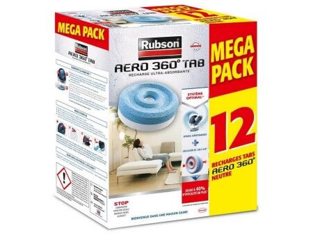 Wkłady do Odświeżacza Powietrza Rubson Aero 360 Neutral