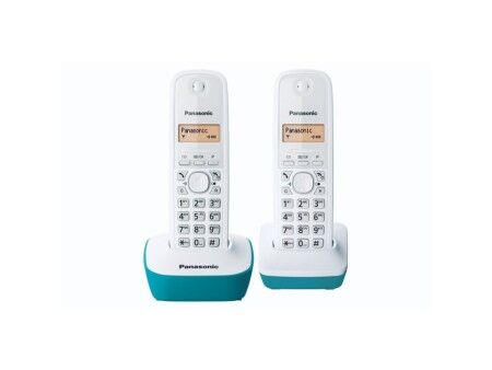 Telefon Bezprzewodowy Panasonic KX-TG1612FRC Bursztyn Niebieski/Biały