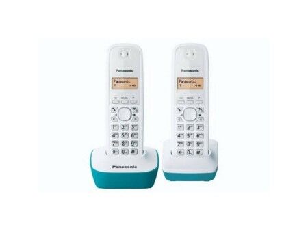Telefon Bezprzewodowy Panasonic KX-TG1612FRC Bursztyn Niebieski/Biały