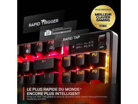 Klawiatura Bluetooth SteelSeries apex pro tkl wl gen 3 Czarny Azerty Francuski