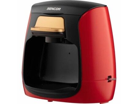 Ekspres do Kawy Przelewowy Sencor SCE 2101RD Czerwony rouge noir 500 W