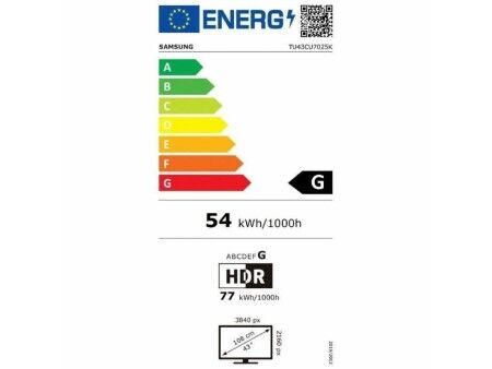 Smart TV Samsung 43" 4K Ultra HD LED HDR