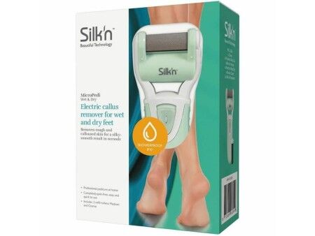 Electric Callus Remover Silk´n MicroPedi Wet & Dry Kolor Zielony