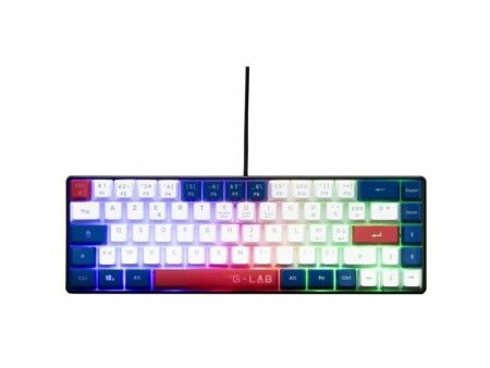Klawiatura Bluetooth The G-Lab KEYZ-HYDRO-BWR/FR Azerty Francuski