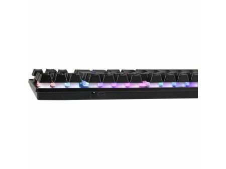 Klawiatura do Gier/ OR: Klawiatura Gamingowa The G-Lab KEYZ CAESIUM TKL WIRELESS Czarny AZERTY