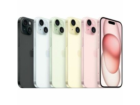 Smartfony Apple iPhone 15 128 GB Niebieski Różowy