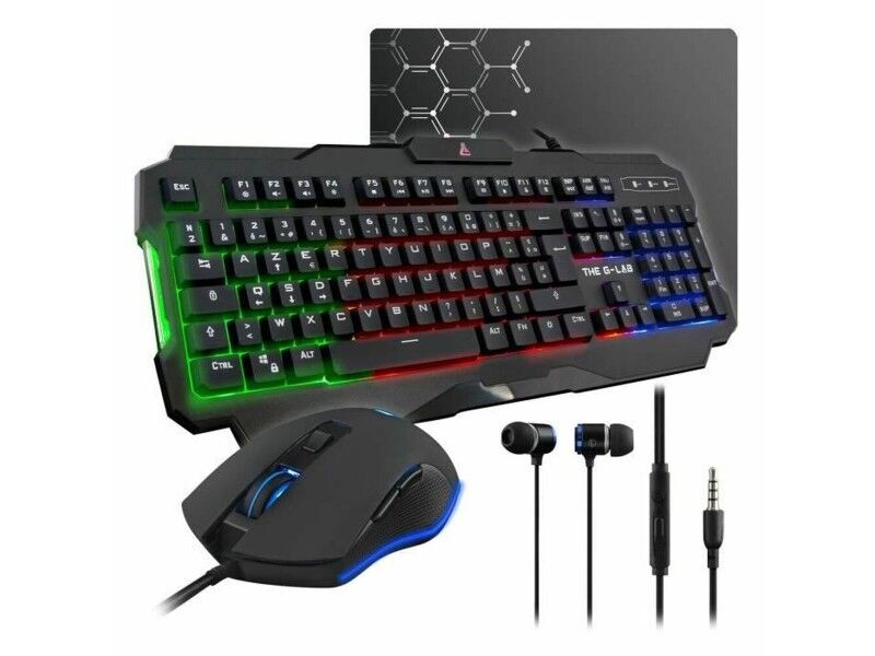 Klawiatura i Myszka The G-Lab Azerty Francuski