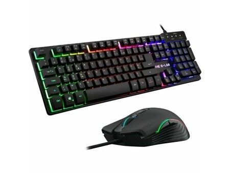 Klawiatura i Myszka The G-Lab PACK-WL-PC-BK