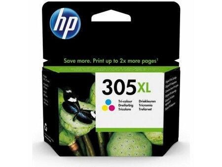 Oryginalny Wkład Atramentowy HP 305XL Wielokolorowy Trójkolorowy Cyan/Magenta/Żółty
