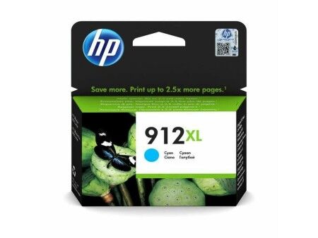 Oryginalny Wkład Atramentowy HP 912XL Turkusowy