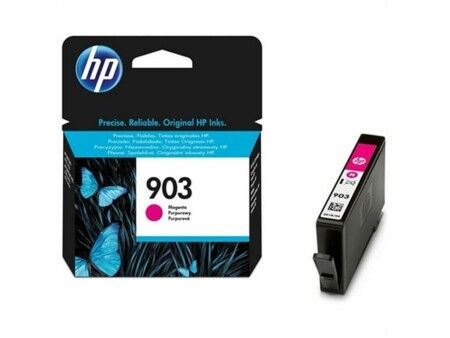 Zgodny pojemnik z tuszem HP T6L91AEBGX Magenta Czerwony