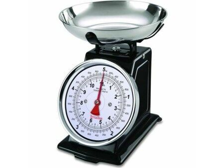 kuchennej wagi Terraillon Retro Deco Czarny 5 kg 1 L